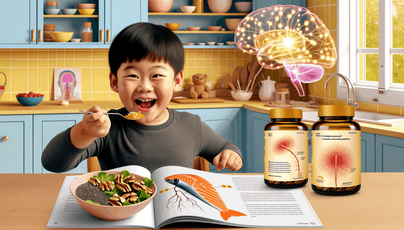 Nghiên cứu mới: Omega-3 giúp trẻ phát triển trí não vượt trội